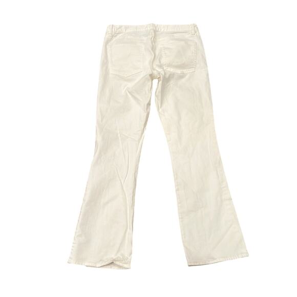 J.Crew Women's Bootcut Jean Off White Size 29S - Picture 3 of 10